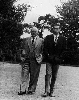 Con Salvador de Madariaga en Oxford, 1969